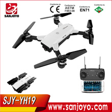 New Pocket Drone YH19 VS DJI Mavic Combo Eachine E58 Mini WIFI FPV With 2MP Wide Angle Camera High Hold Mode Foldable SJY-YH19